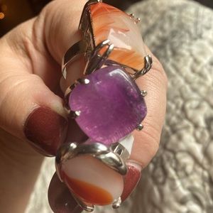 Lot of 3 Stone Rings from Valencia Spain